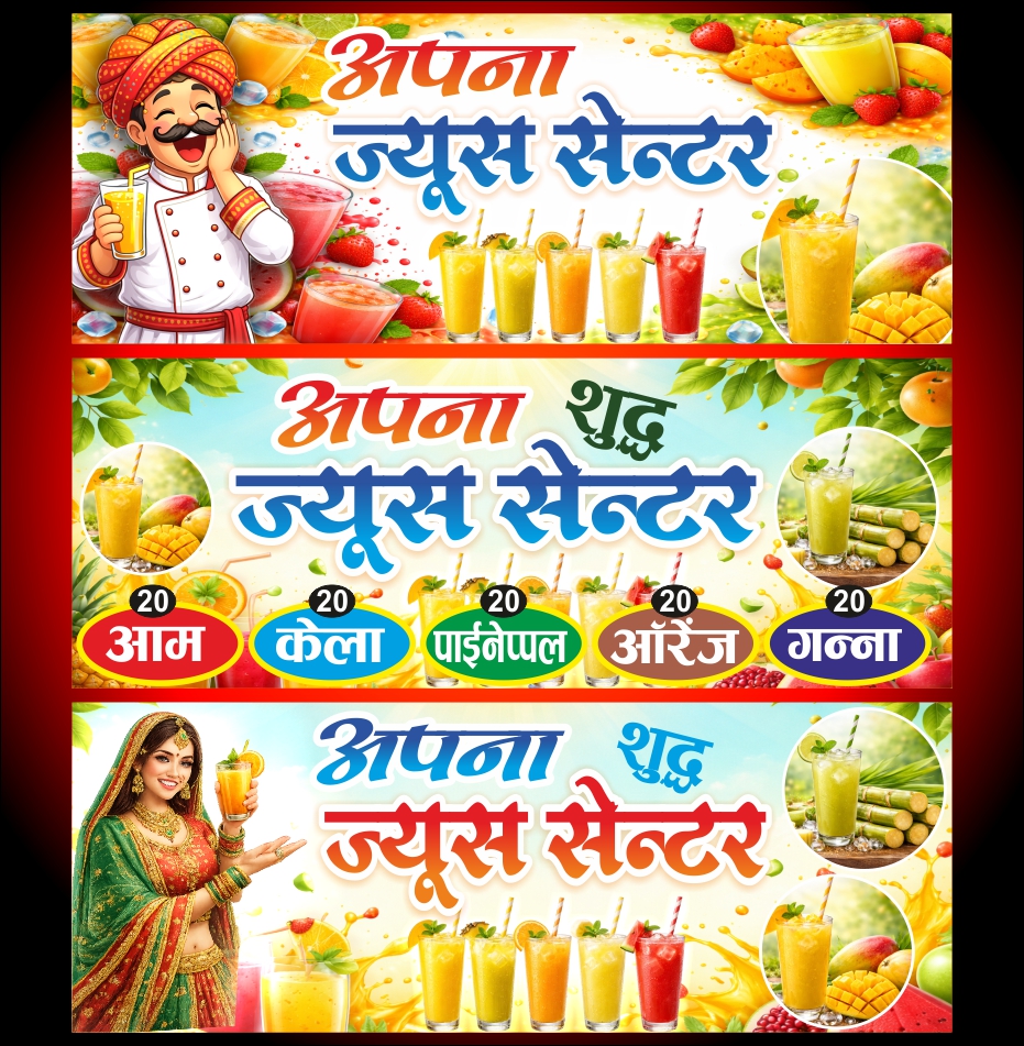 Juice banner cdr file